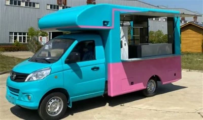 Mmele wa Lori ya Ice Cream ya Fiberglass